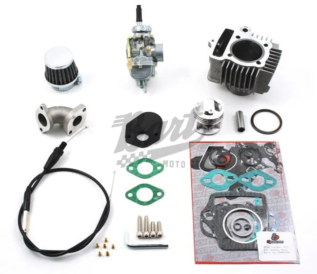 Honda CT70 Z50 6V Motor TB 88cc Big Bore kit & 20mm Carb Kit (Stock Head)
