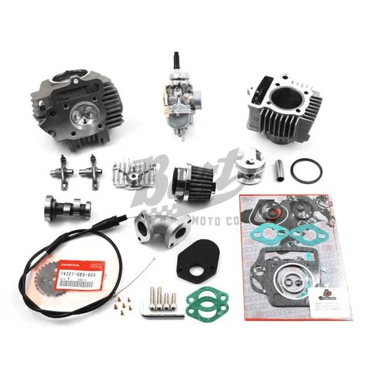 Honda CT70 Z50 ATC70 + 6V Motor TB 88cc Big Bore kit, Race Head, & 20mm Carb Kit