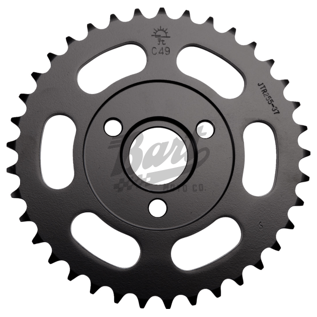 Black Z50 / CT70 Clone 3 Bolt 37T 420 Sprocket