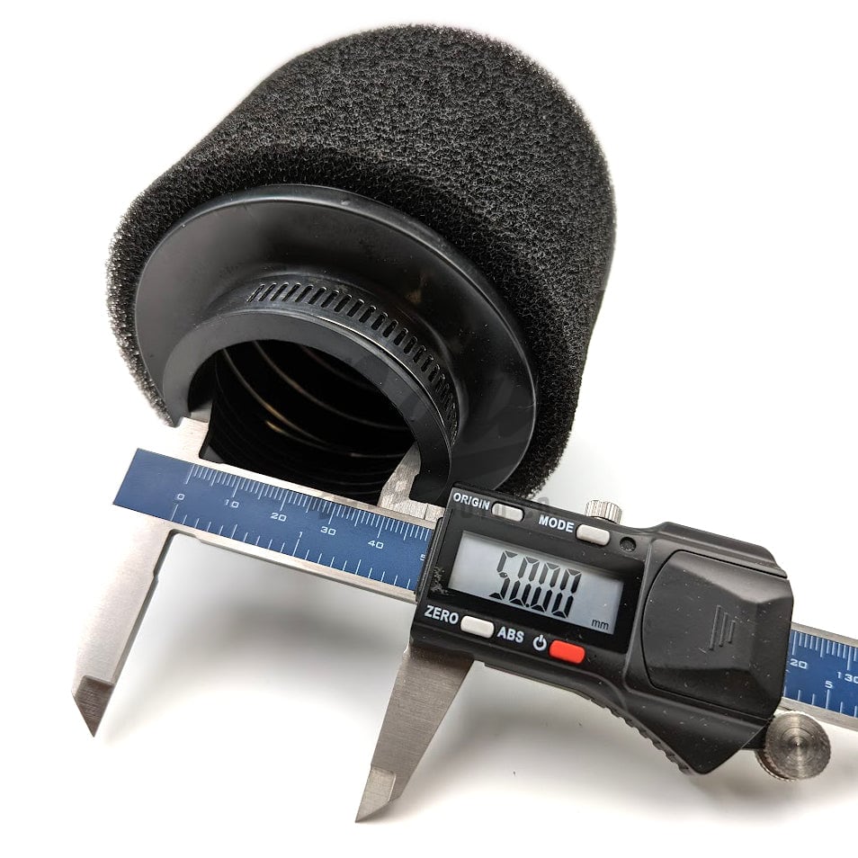 50mm Straight 2 Stage Air Filter