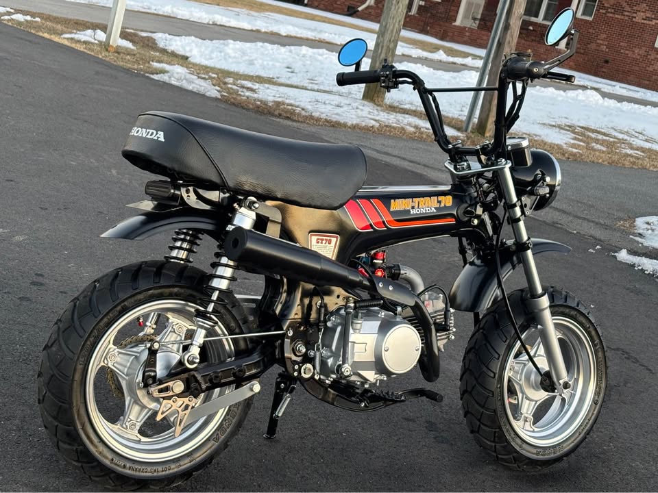 CT70 BMX High Bars (Black)