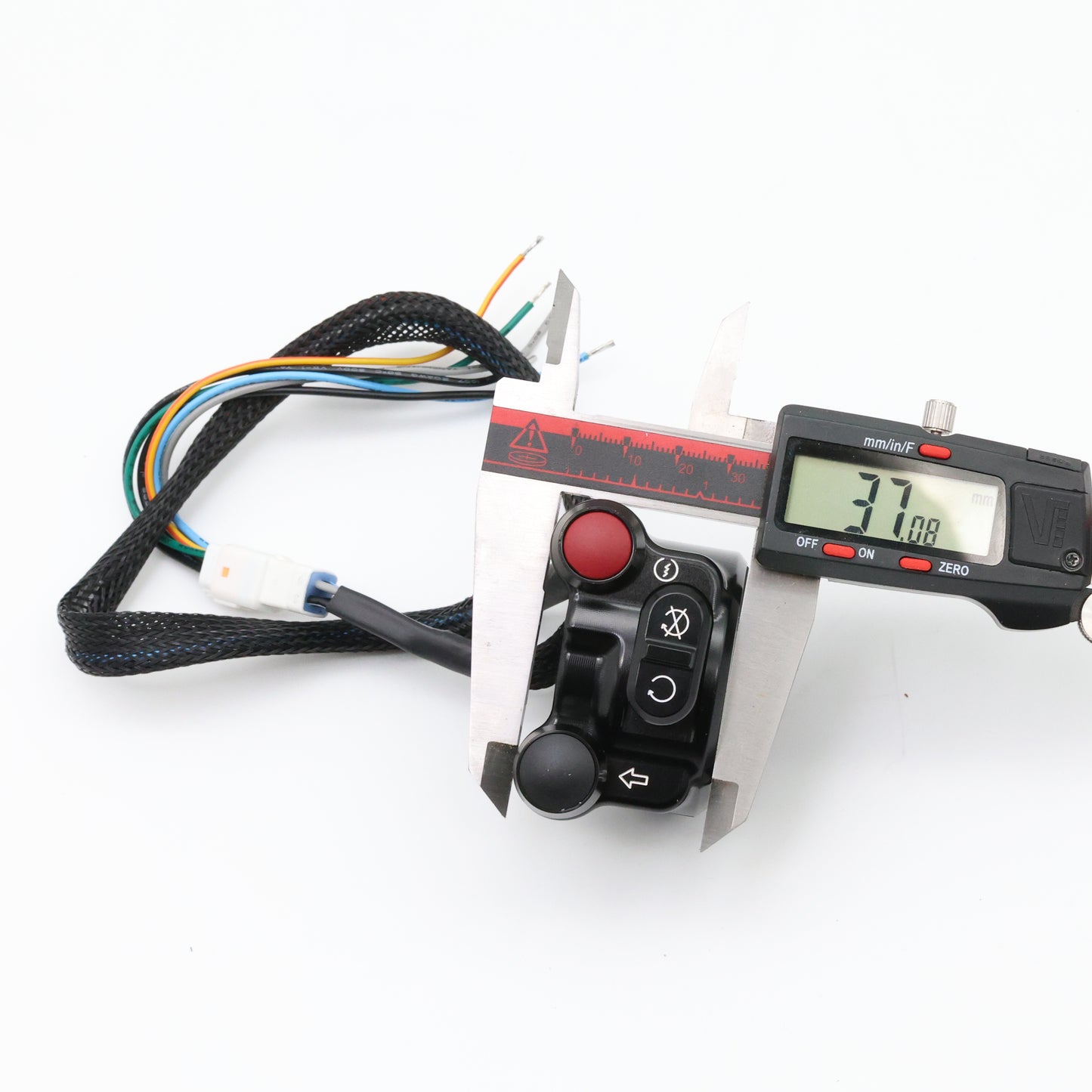 Kepspeed Pro Billet Lighting Control Switch Assembly for 7/8" Handlebars