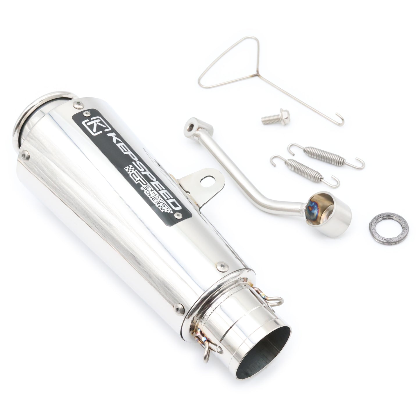 Z50 Under-Mount Stainless Exhaust – Mirror Polish