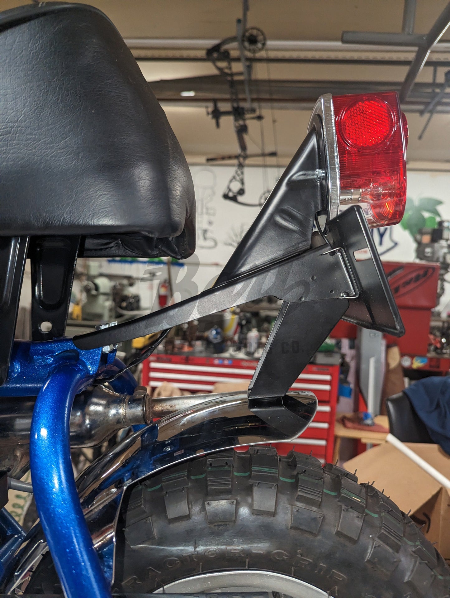 Reproduction Z50 K2 Tail Light Bracket
