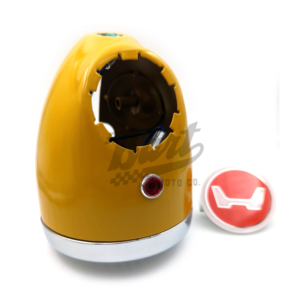 Reproduction Z50 K0-K2 Mexican Yellow Headlight Bucket Assembly