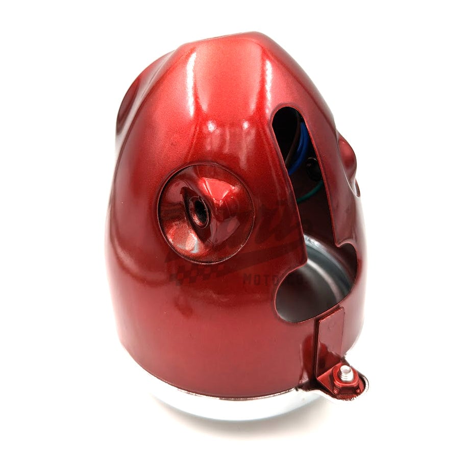 Reproduction Z50 K0-K2 Ruby Red Headlight Bucket Assembly