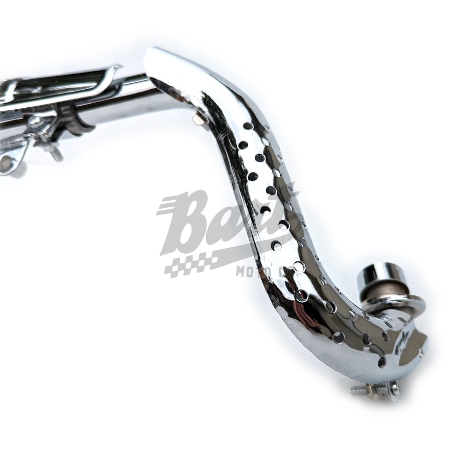 CT70 70cc K0 Style Replica Chrome Exhaust