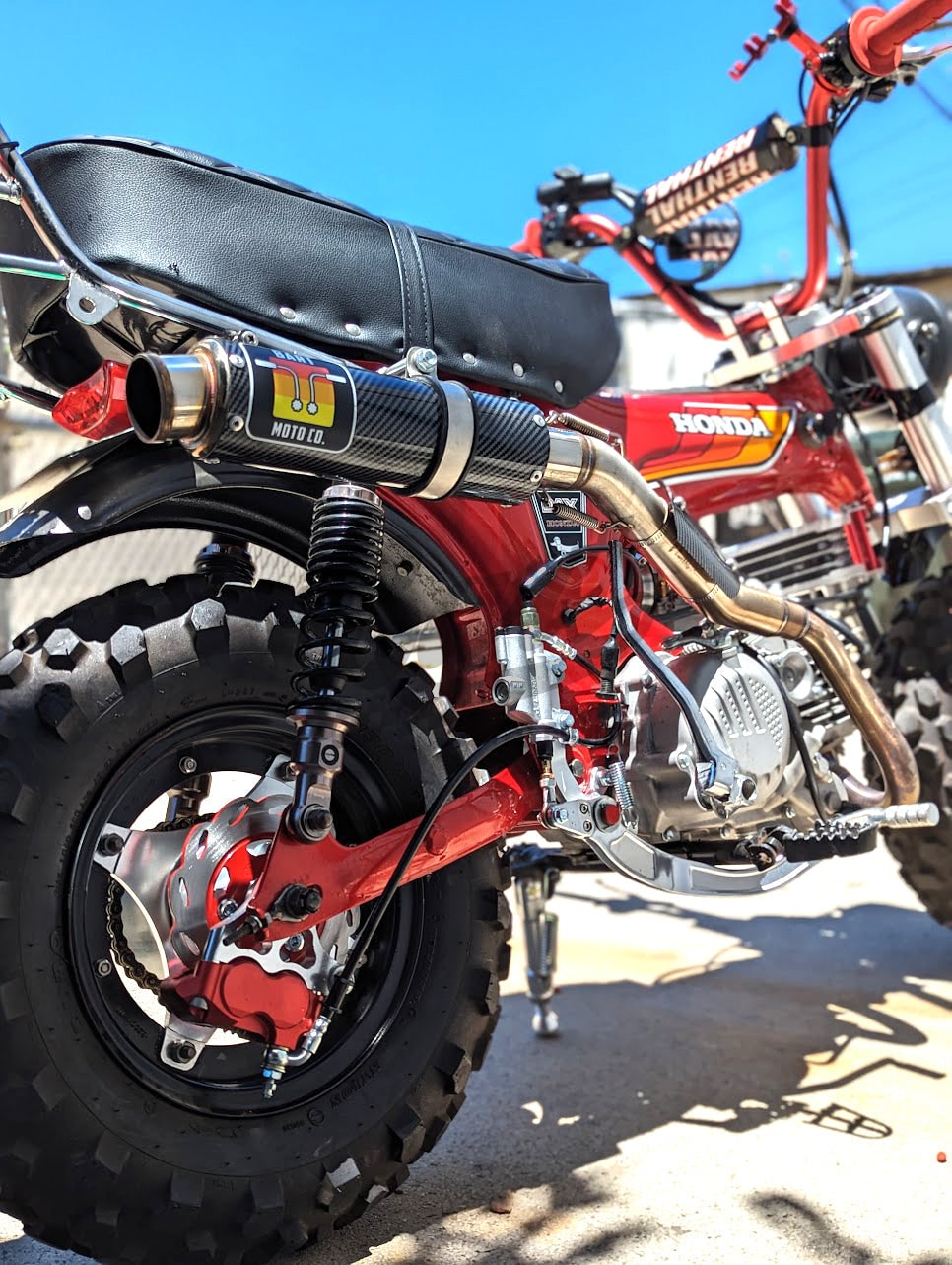 CT70 Rear Disc Brake Conversion