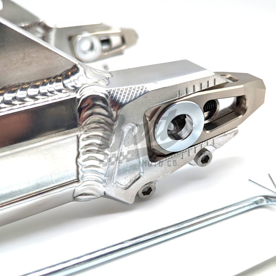 CT70 Heavy Duty Kepspeed Racing +2" Extended Swingarm (Polished)