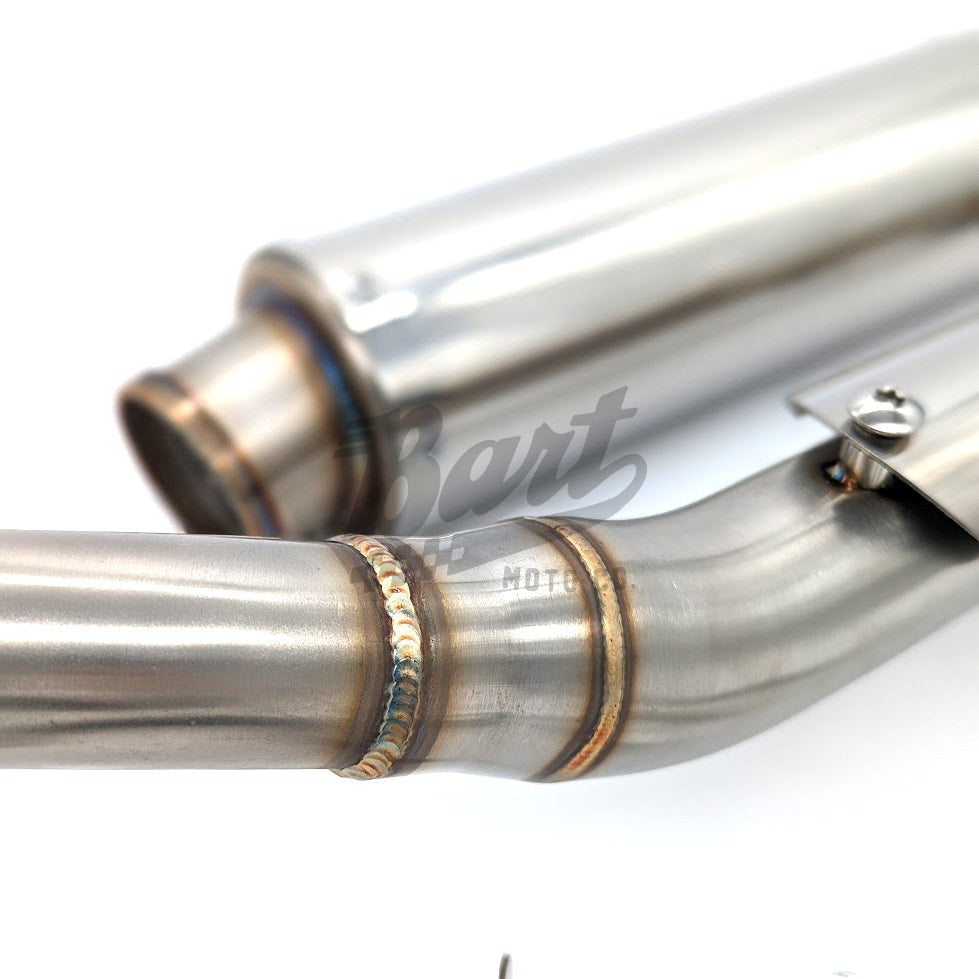 CT70 Stainless High Exhaust