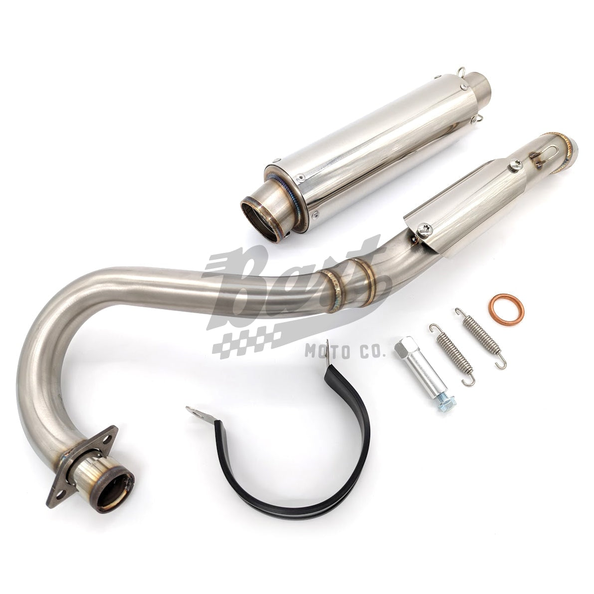 CT70 Stainless High Exhaust