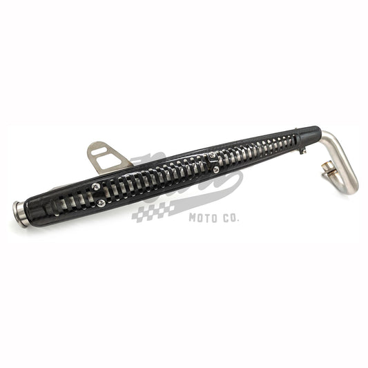CT70 K0 Style Big Bore Exhaust Carbon Fiber Special Edition