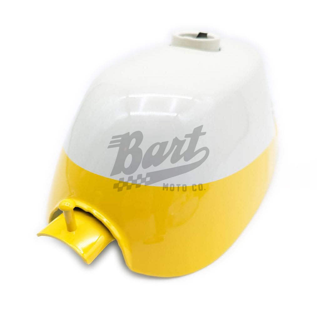 Reproduction Z50 K0-K1 1968-1970 Gas Fuel Tank Full Kit (Yellow)