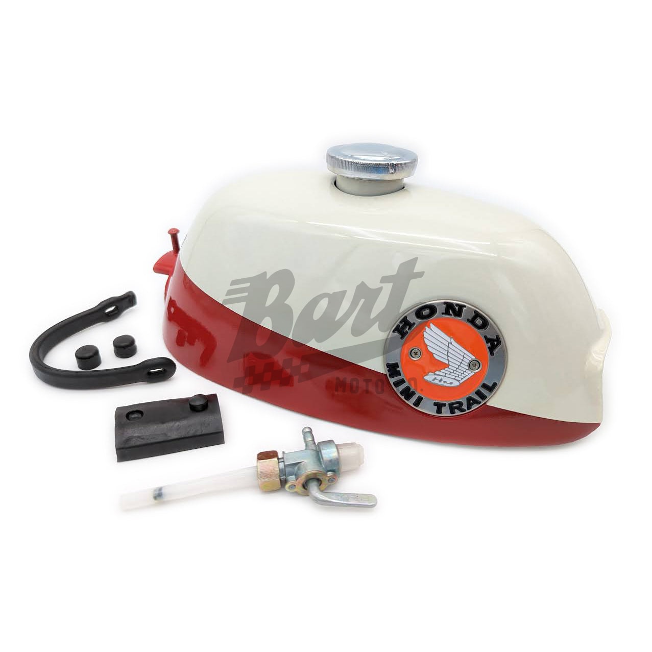 Reproduction Z50 K0-K1 1968-1970 Gas Fuel Tank Full Kit (Red)