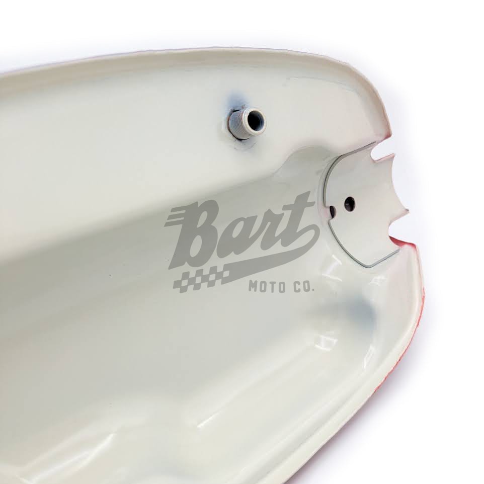 Reproduction Z50 K0-K1 1968-1970 Gas Fuel Tank Full Kit (Red)