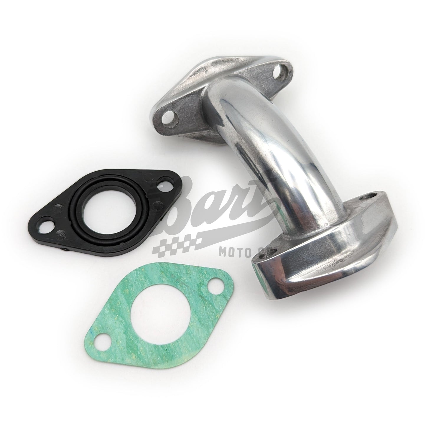 Reproduction CT70 45MM Motor to 48MM Flange Carburetor Intake Manifold (70cc) (Polished)