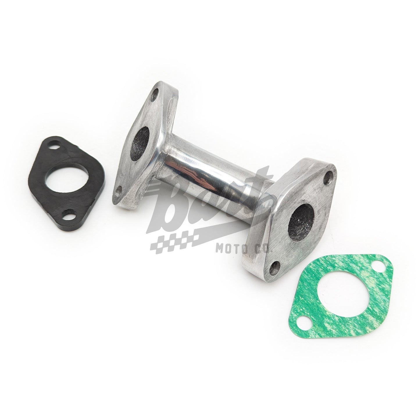 Reproduction CT70 45MM Motor to 48MM Flange Carburetor Intake Manifold (70cc) (Polished)
