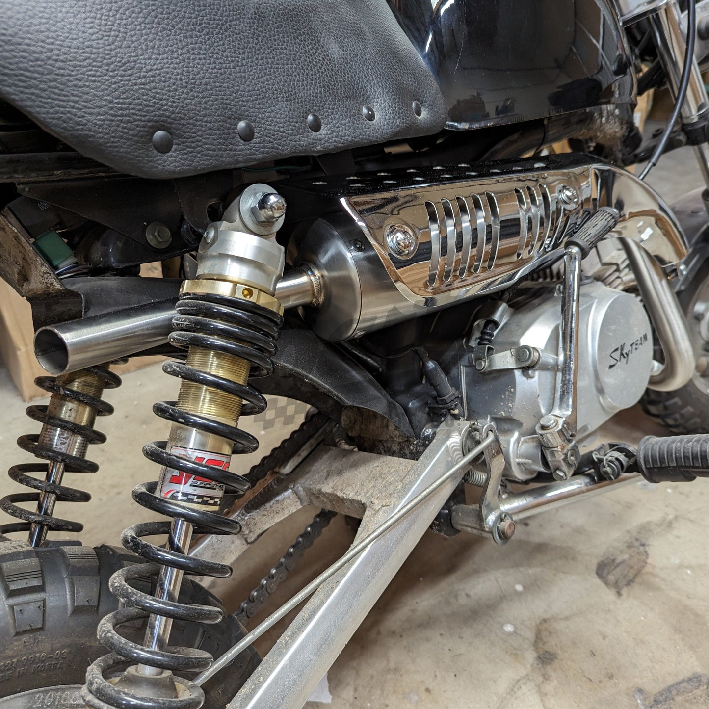 Z50 K3-78 / Icebear Leo Stainless Steel Chrome Exhaust