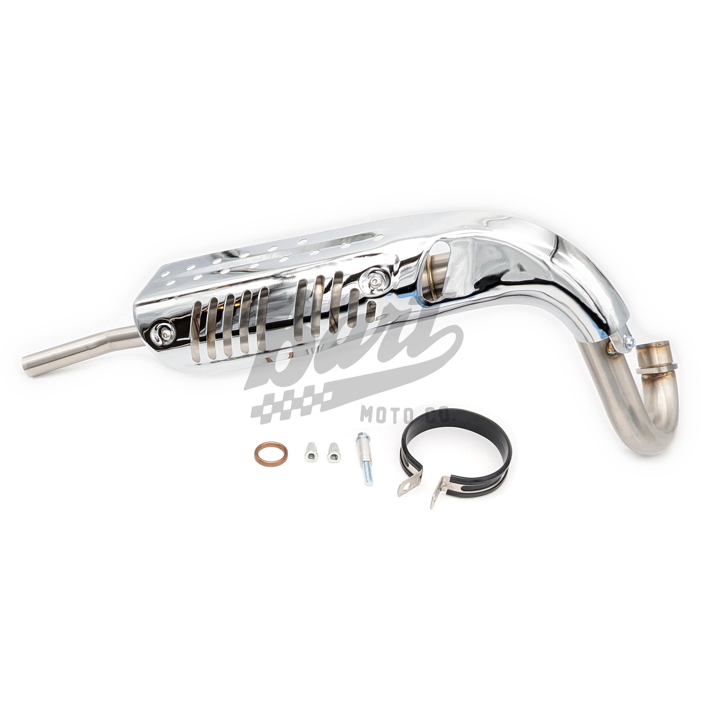 Z50 K3-78 / Icebear Leo Stainless Steel Chrome Exhaust