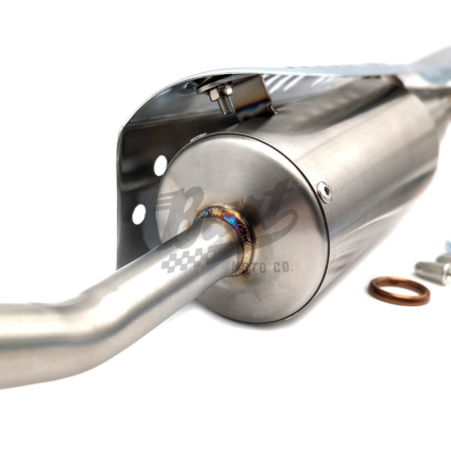 Z50 K3-78 / Icebear Leo Stainless Steel Chrome Exhaust