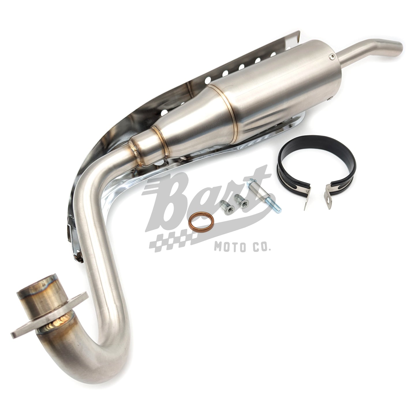 Z50 K3-78 / Icebear Leo Stainless Steel Chrome Exhaust
