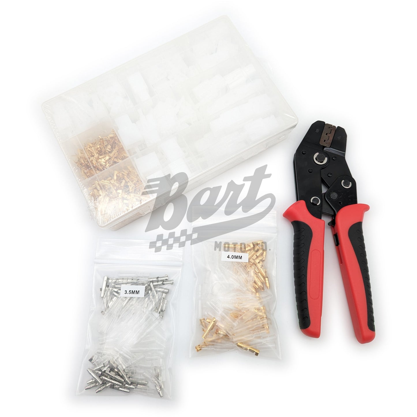 DIY Harness Bullet & Pin Connector with Crimper Kit