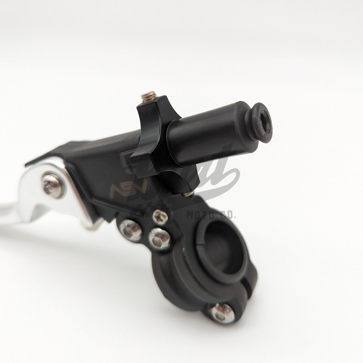 Performance Clutch & Shorty Hydraulic Brake Lever Set (Silver / Black)