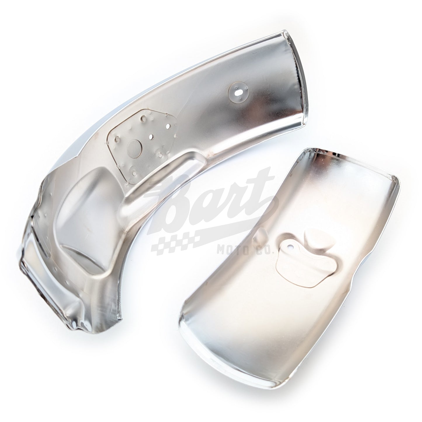 Reproduction Z50 K3-78 Front and Rear Chrome Fenders Set (1972-1978)