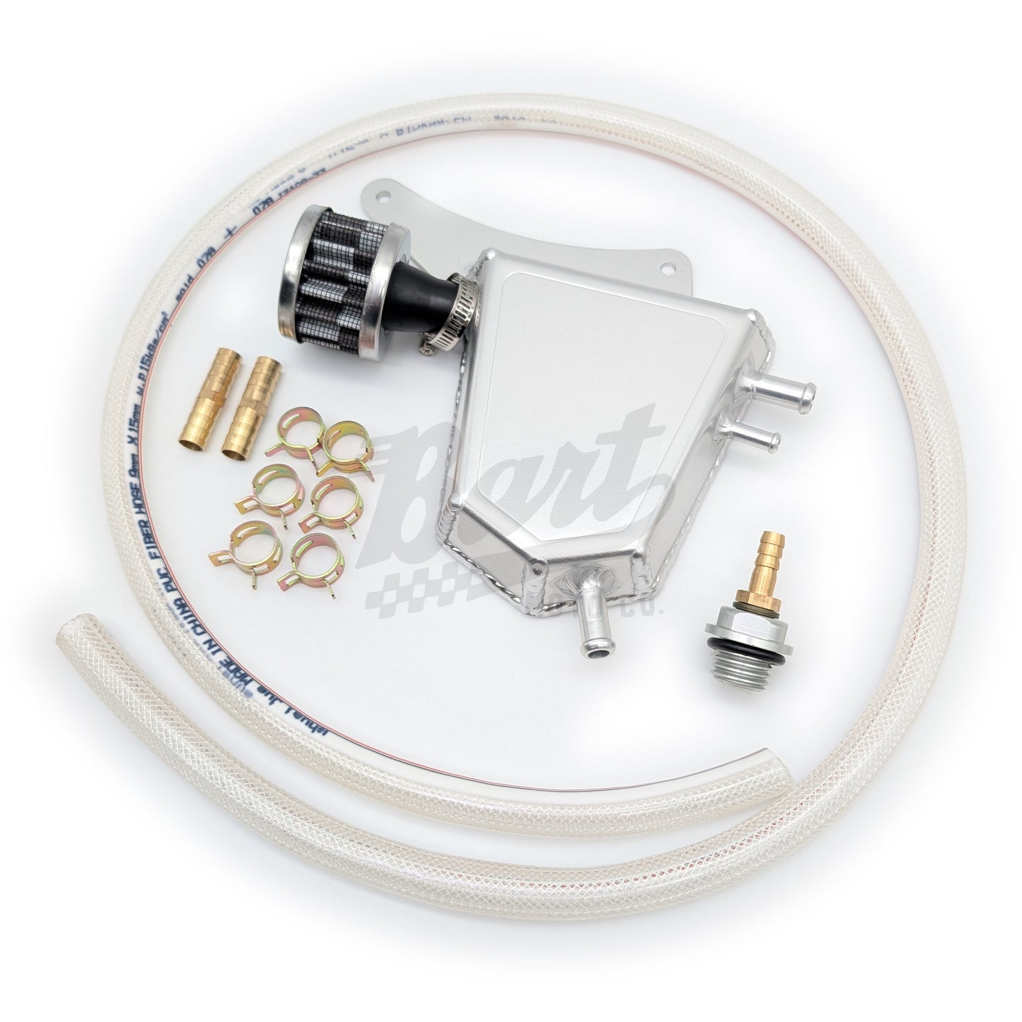 CT70 Frame Mount Oil Catch Can (Silver)