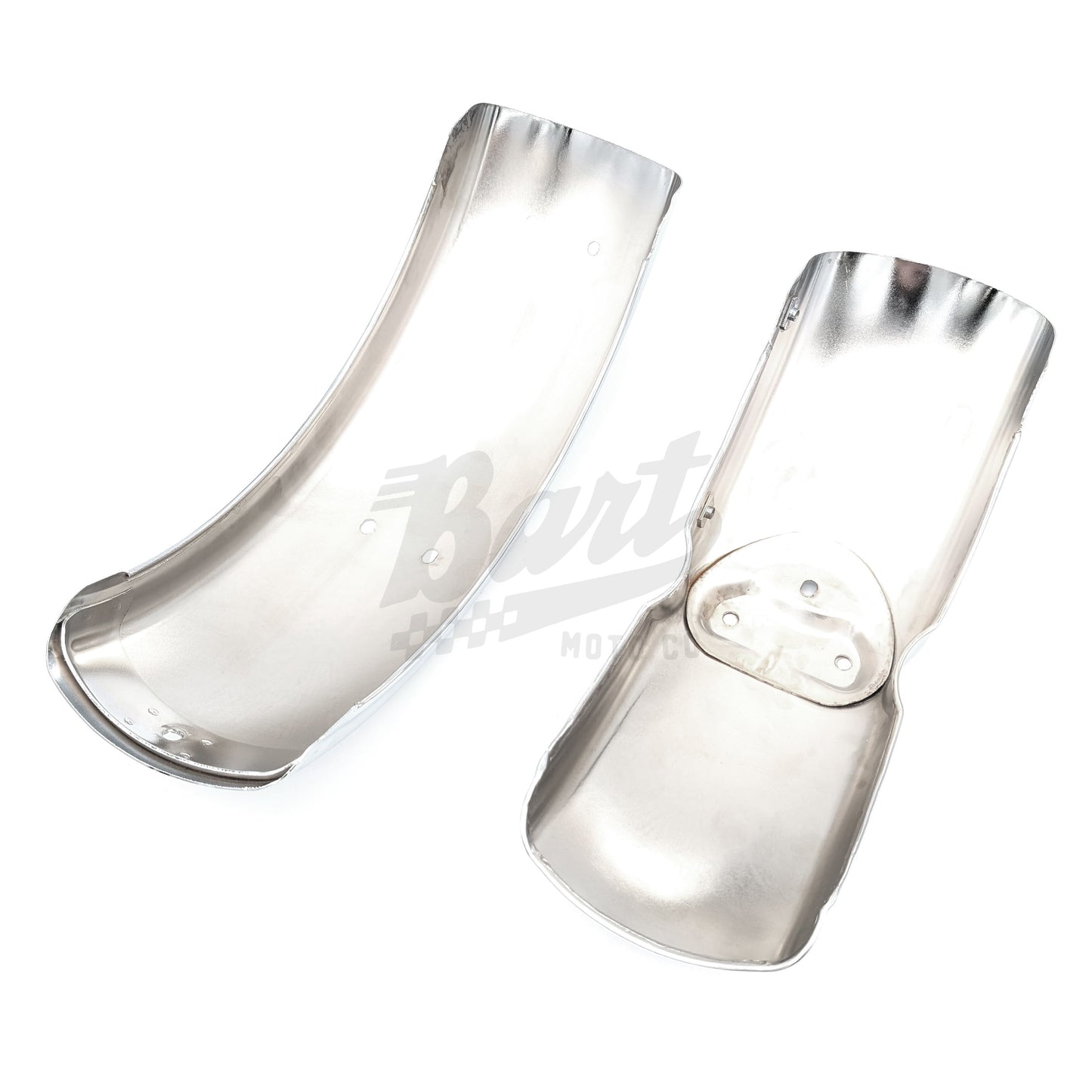 Reproduction CT70 Front and Rear Fenders Set (Rolled Edge)
