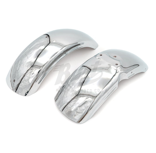 Reproduction CT70 Front and Rear Fenders Set (Rolled Edge)