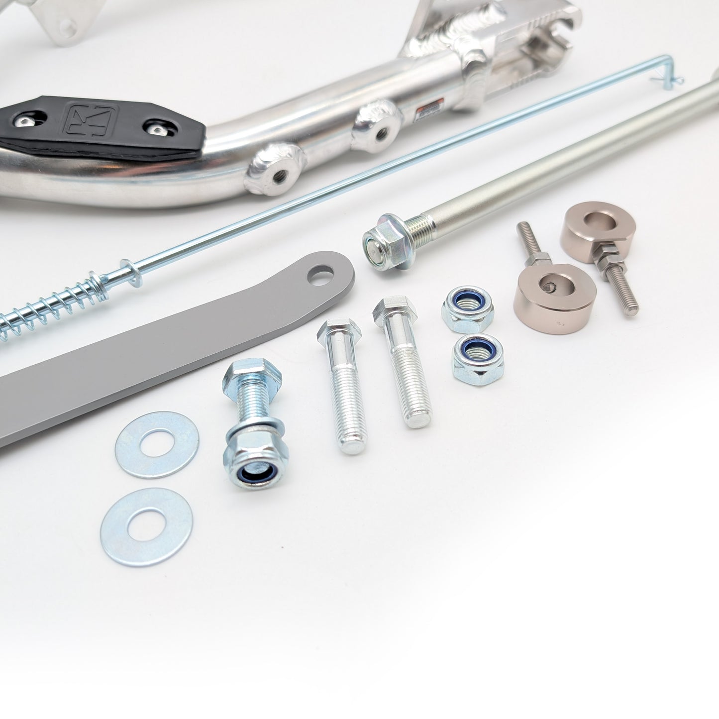 Kepspeed Racing CT70 +1.5" Round Tube Extended Swingarm (Polished)