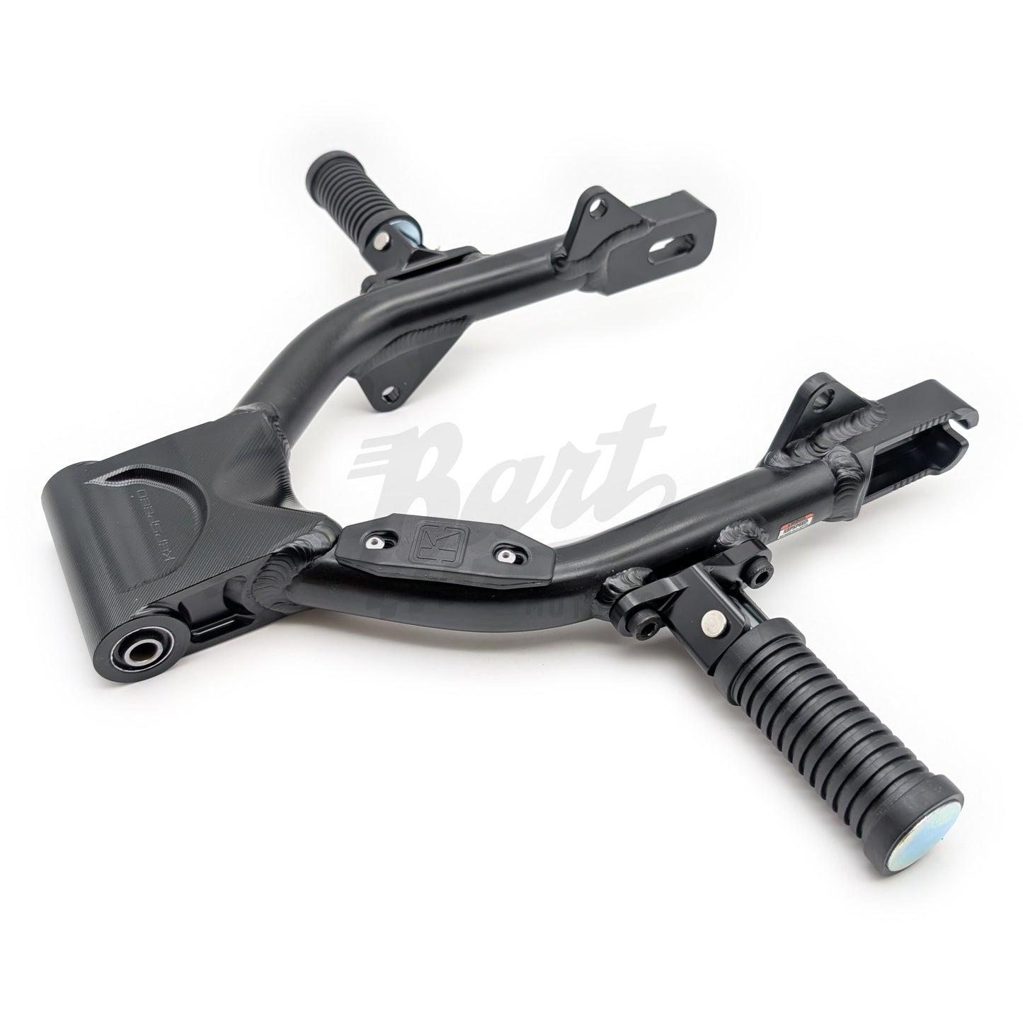 Bolt-On Buddy Pegs for Compatible Kepspeed Racing Swingarms (Black)