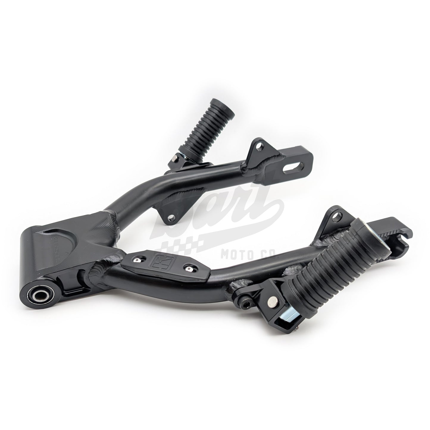 Bolt-On Buddy Pegs for Compatible Kepspeed Racing Swingarms (Black)