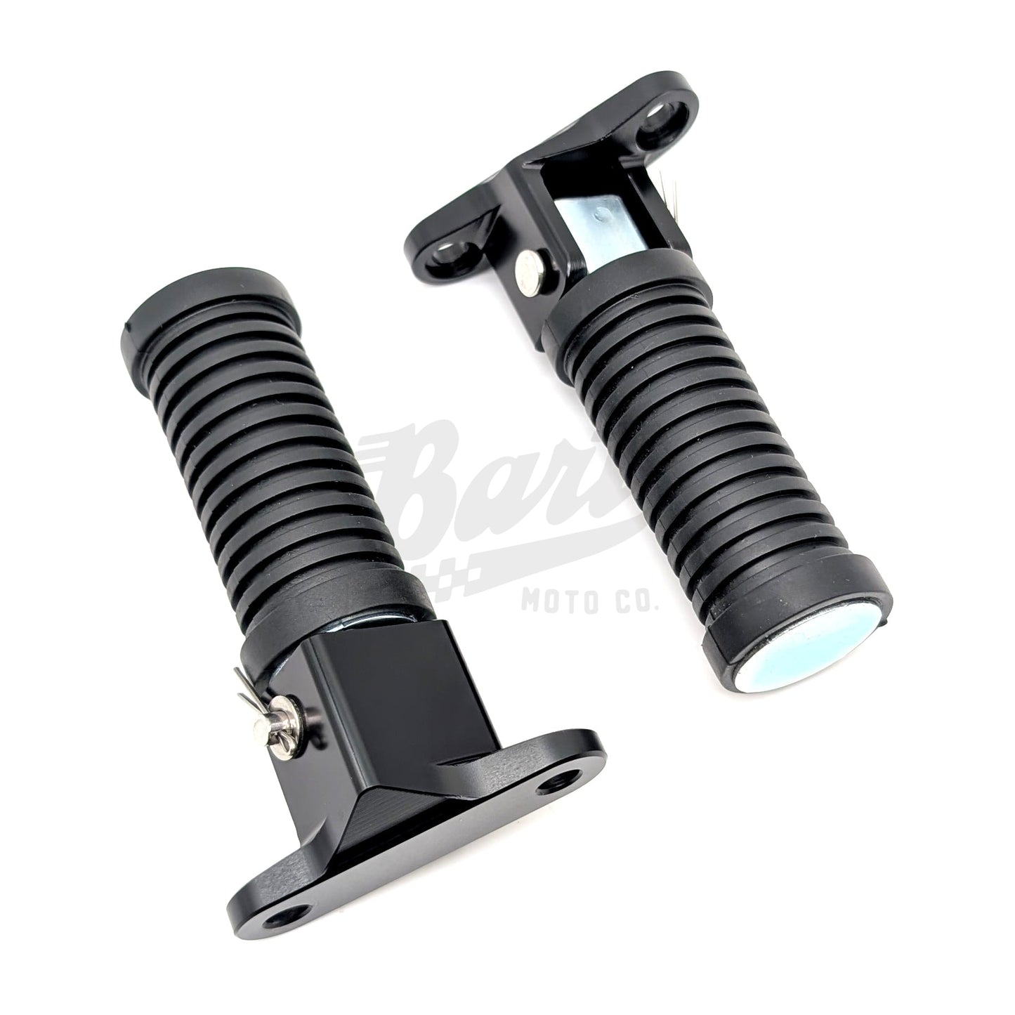 Bolt-On Buddy Pegs for Compatible Kepspeed Racing Swingarms (Black)
