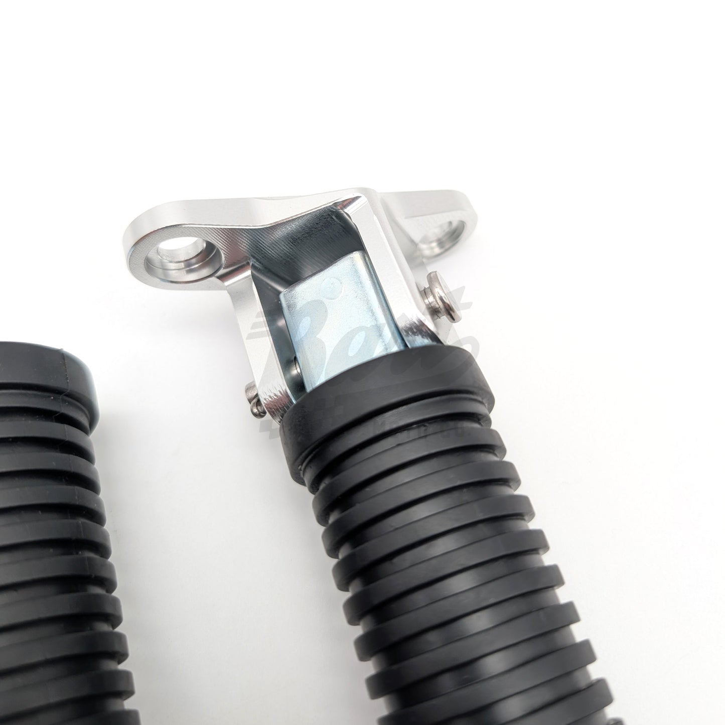 Bolt-On Buddy Pegs for Compatible Kepspeed Racing Swingarms (Silver)