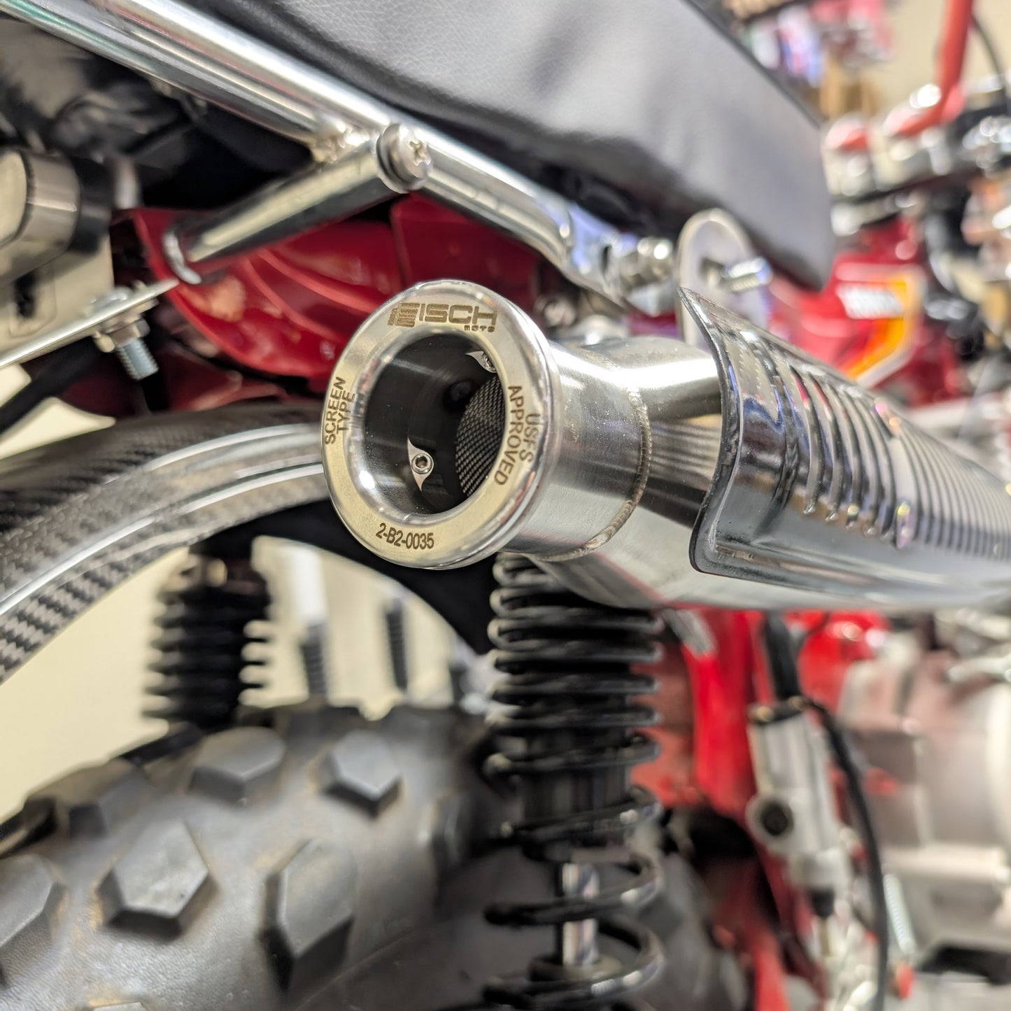 K0 Style Big Bore USFS Approved Spark Arrestor