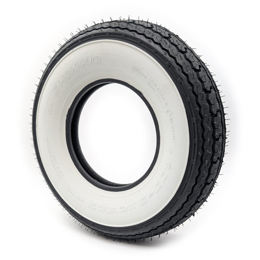 Shinko SR550 White Wall 4.00-8 Tire (Front or Rear)