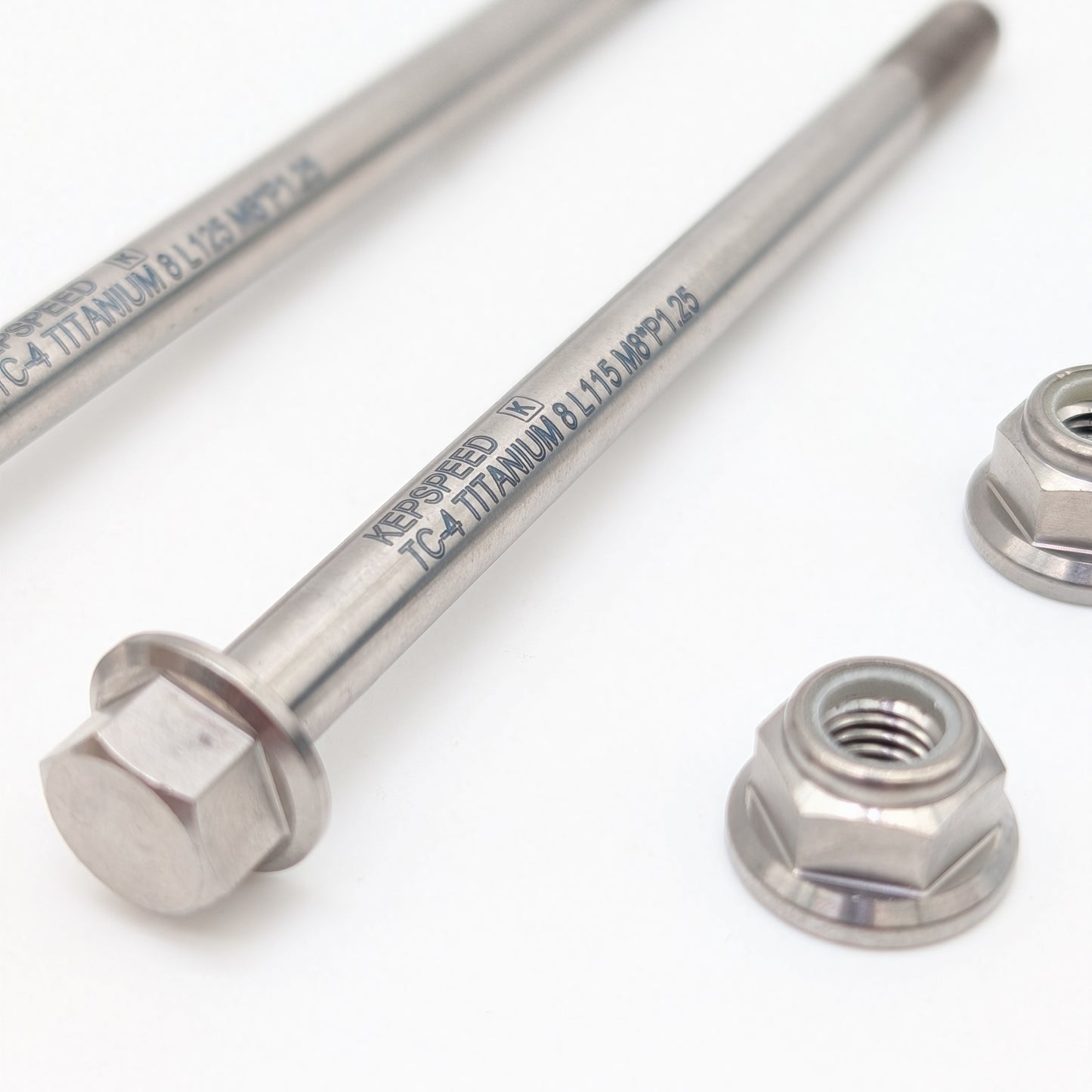 CT70 Titanium Engine Mount Bolt & Nut Set