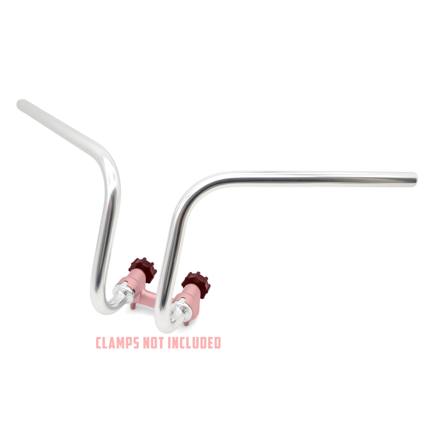 K0-Style Perchless Wide-Ride Alloy Fold-Down Handlebars for CT70 & Z50 (Black) (Bars Only)