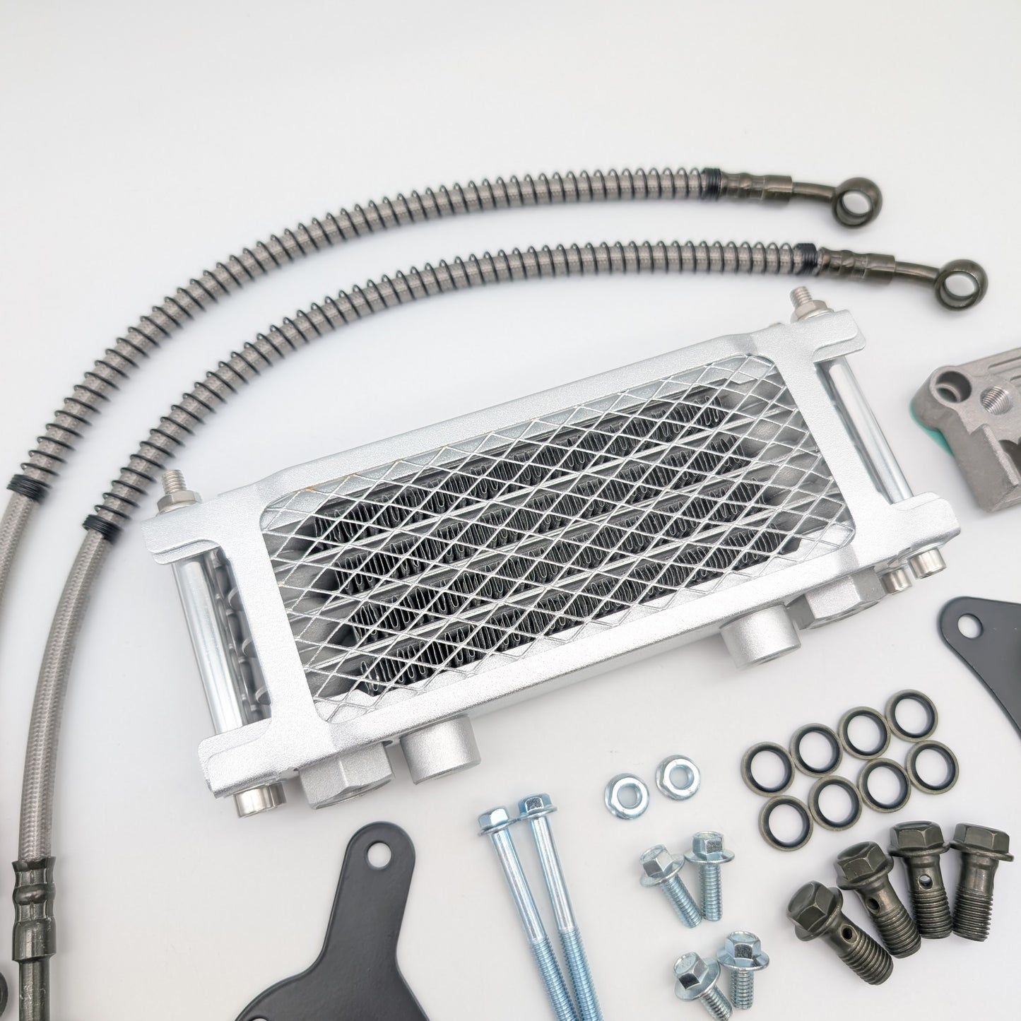 Silver Oil Cooler Kit