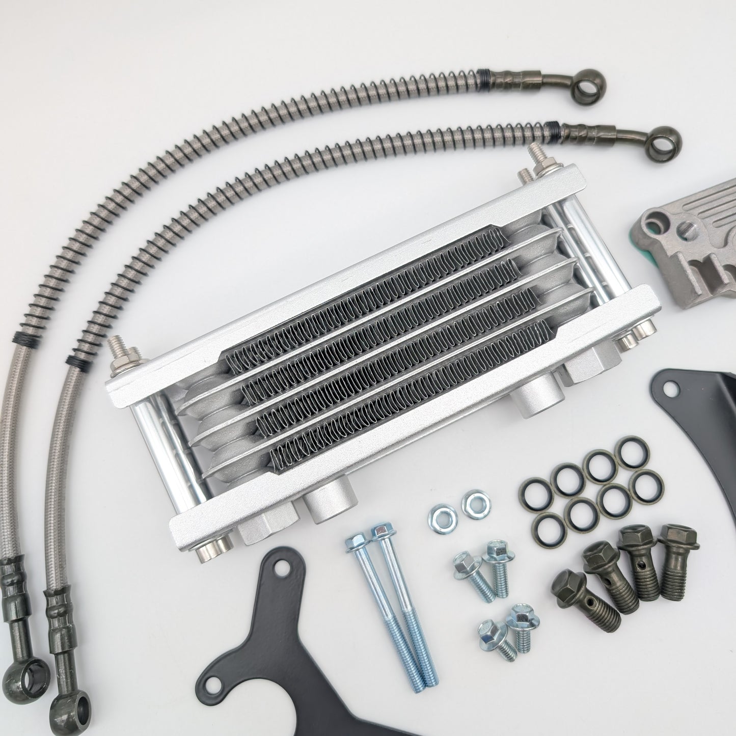 Silver Oil Cooler Kit