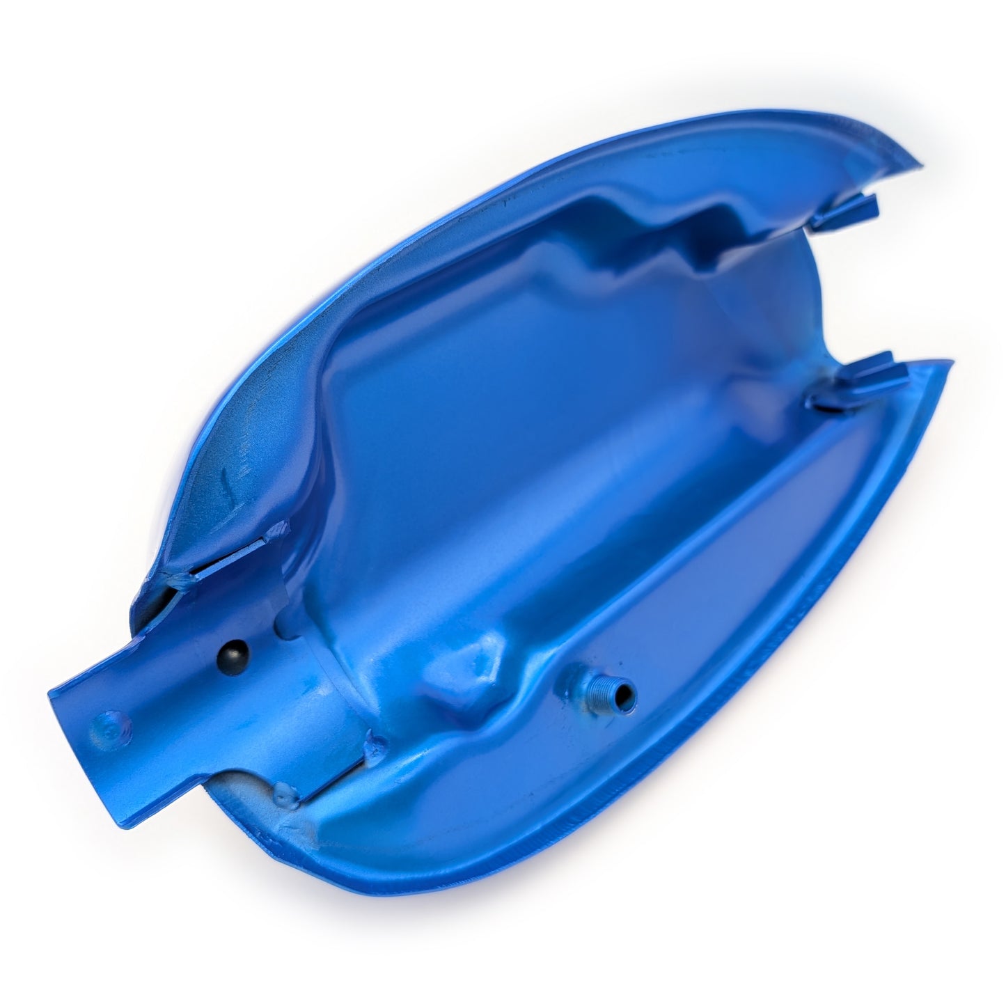 Reproduction Z50 K0-K1 1968-1970 Gas Fuel Tank Full Kit (Silver / Blue)