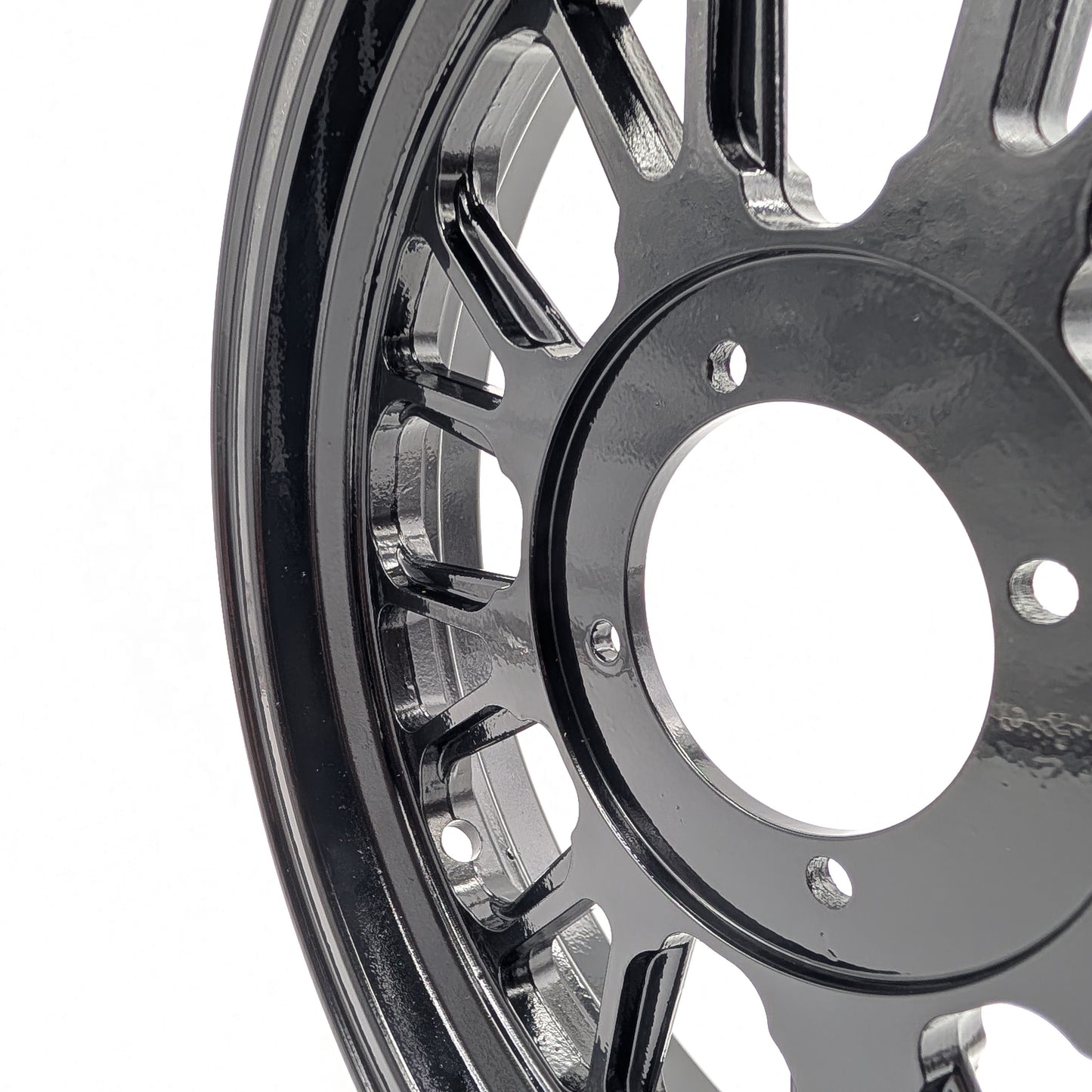 Single Wheel - Z-Type 2.75" 16 Spoke 1 Piece Rim (Black)