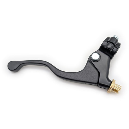 7/8" Right Side Shorty Drum Brake Lever (Black)