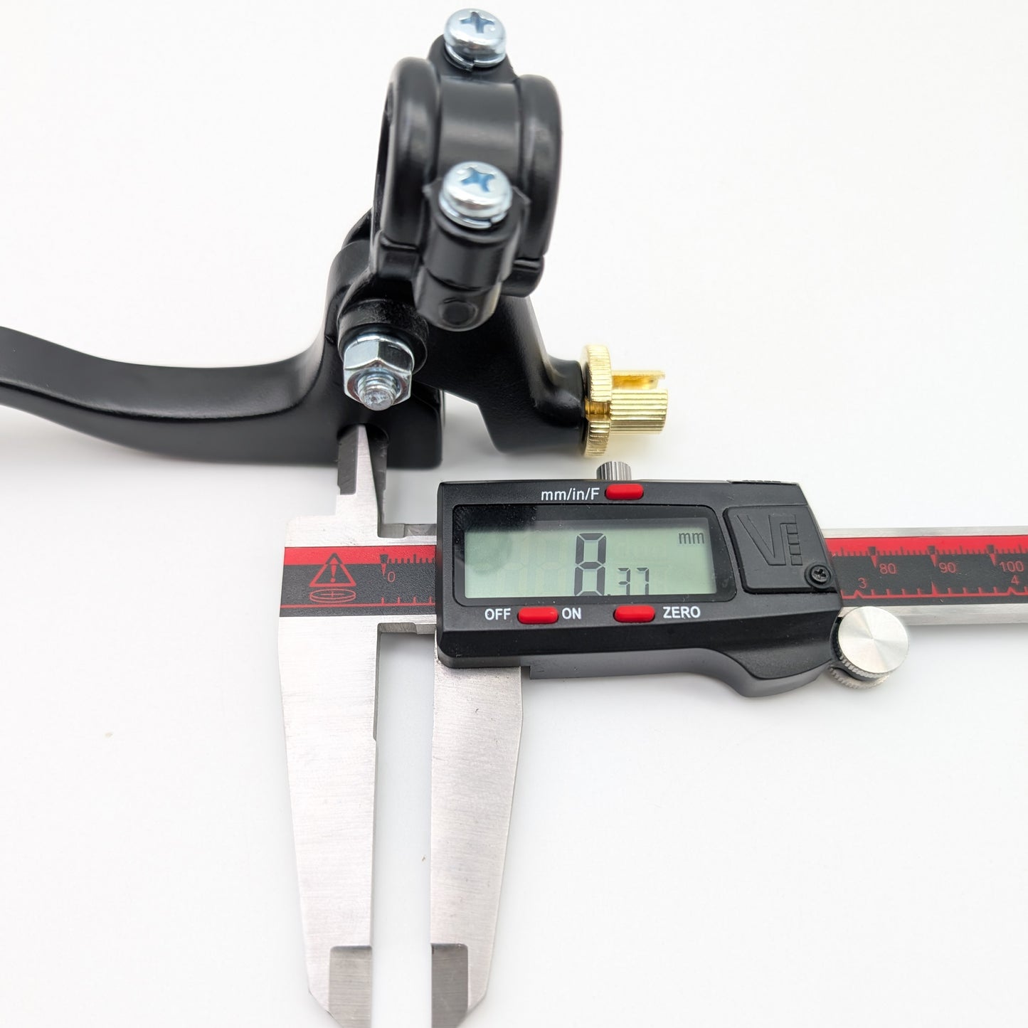 7/8" Left Side Shorty Clutch or Brake Lever (Black)