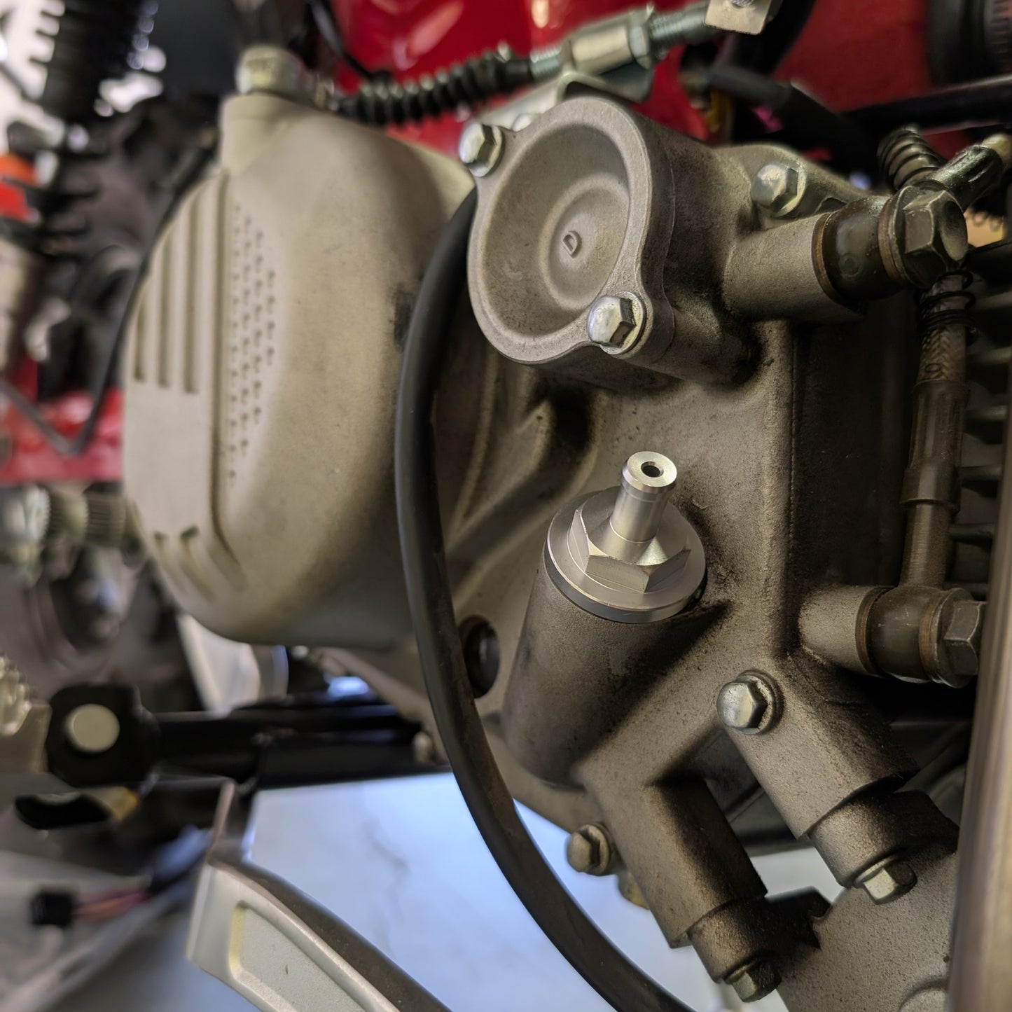 Dipstick Oil Fill Engine Crankcase Breather