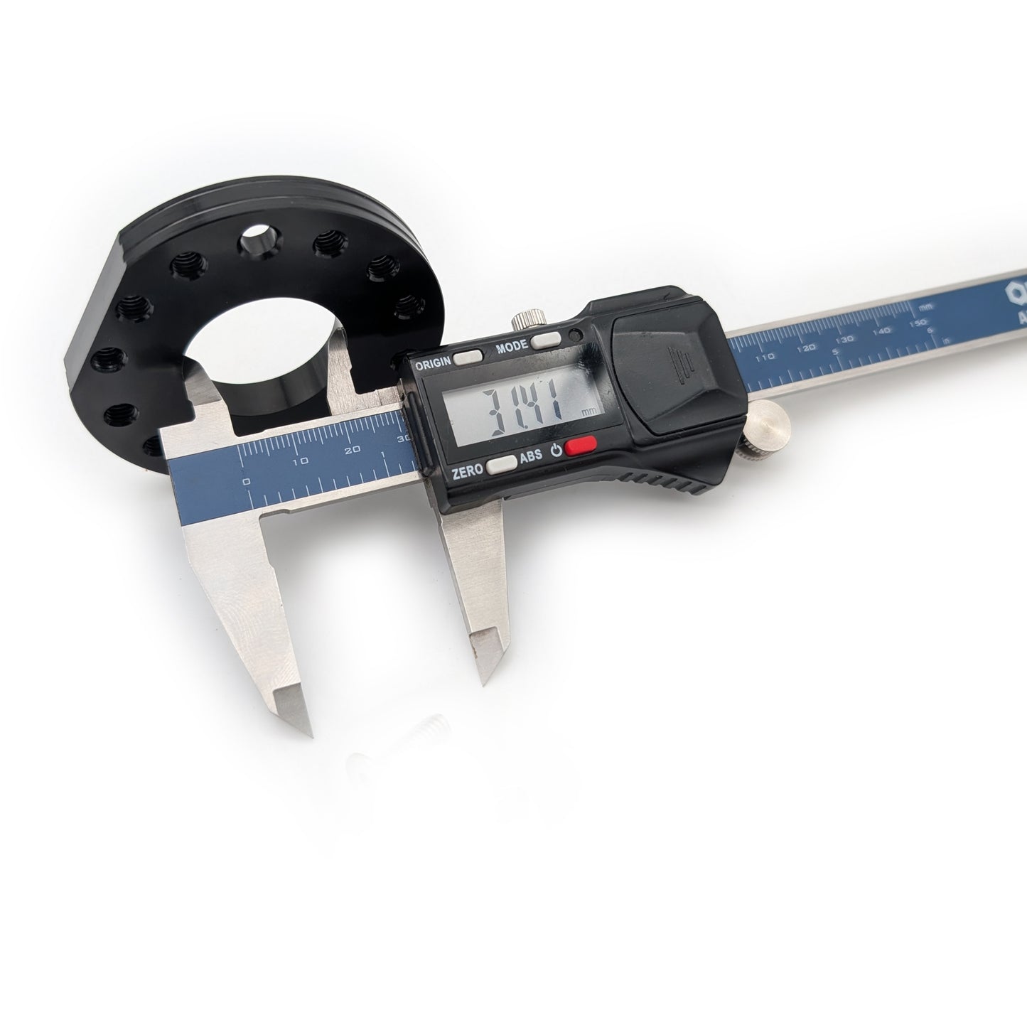 Black Adjustable Rotating Intake Manifold 360° Spin Adapter – (58mm Bolt Spacing, 30mm Bore) (ZS190 / ZS212 / Daytona Anima 190-212cc)