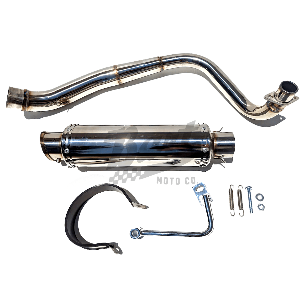 CT70 Stainless Low Exhaust