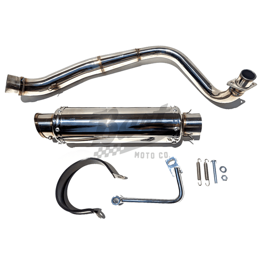 CT70 Stainless Low Exhaust